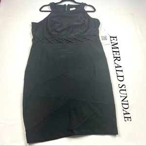 Emerald Sundae Black Dress
